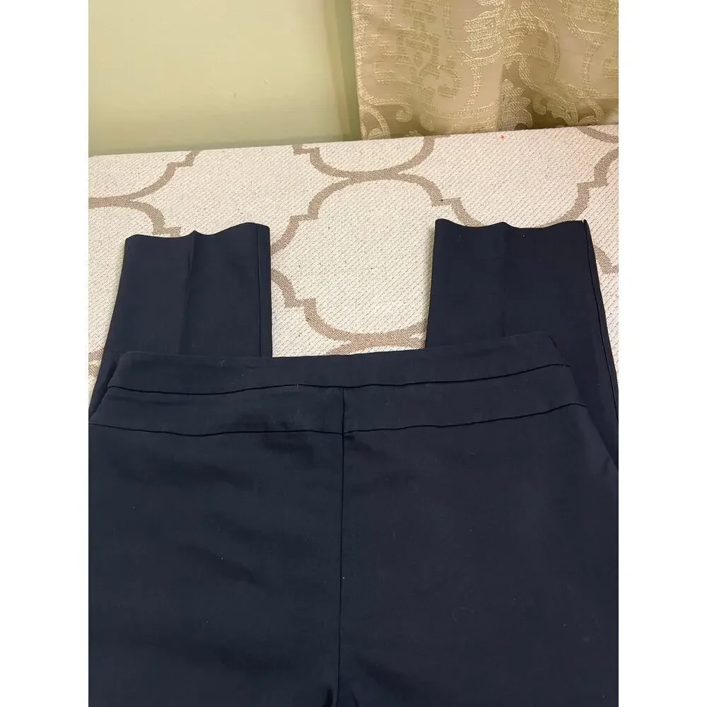 Hobbs London Black Annie Trouser Pants, size 10, MSRP $165